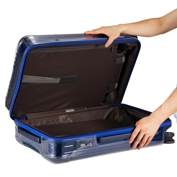 リモワエッセンシャル専用透明ビニール製スーツケースカバー